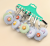 Cartoon tape measure ear scoop key chain (1.5 meters)
