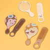 16047157 brown mirror comb two-piece set