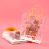Transparent cartoon snap gift bag (vertical) 27*23*8