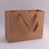 Medium cowhide gift bag horizonta
